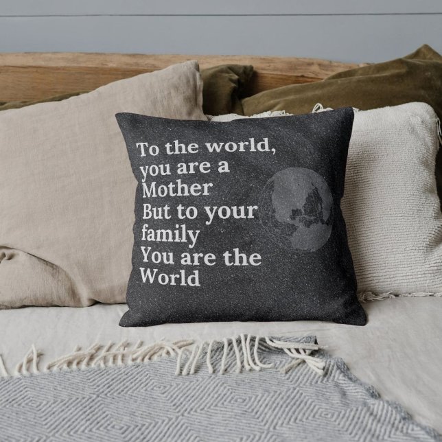 You're Our World Mum Cushion (Creator Uploaded)