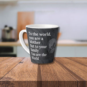 You're Our World Mum Latte Mug