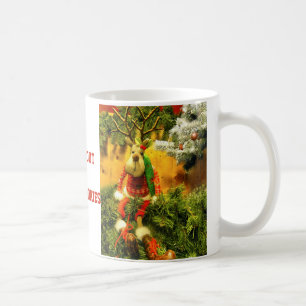 You're Out of Milk & Cookies Reindeer Mug