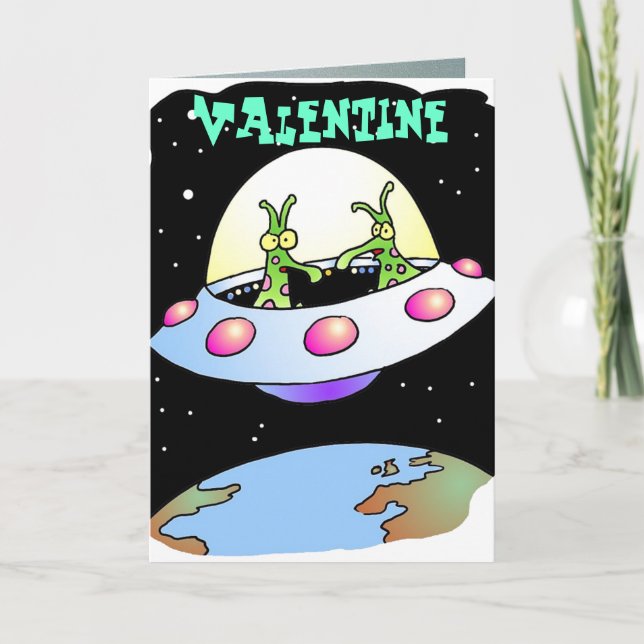 You're Out'a this World Valentine Card (Front)