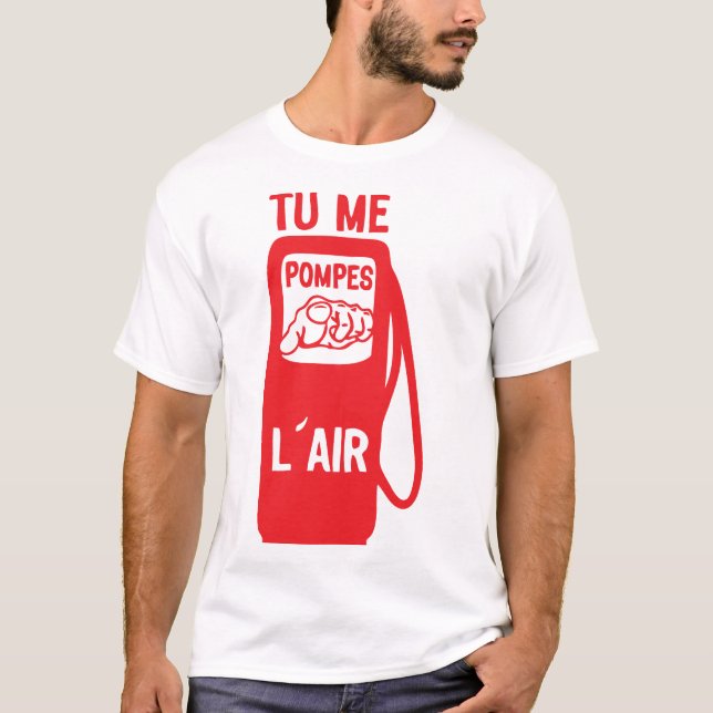 you're pumping me air finger point expression cita T-Shirt (Front)