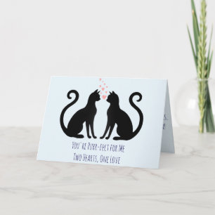 You're Purr-fect For Me Holiday Card