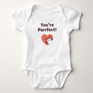You're Purrfect - baby Grower Bodysuit