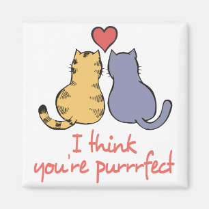 You're Purrrfect Magnet