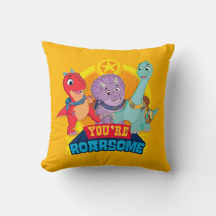 You're Roarsome Dino Ranch Cushion