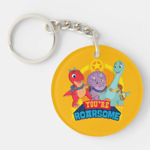 You're Roarsome Dino Ranch Key Ring