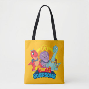 You're Roarsome   Dino Ranch Tote Bag