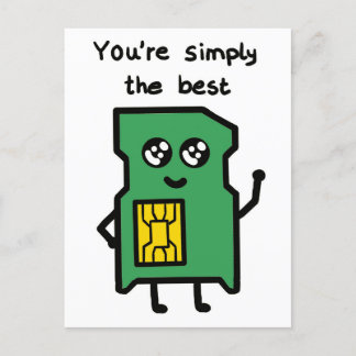 "You're Simply the Best" Card