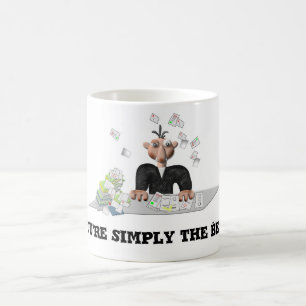 You're simply the Best .Personalised text Coffee Mug