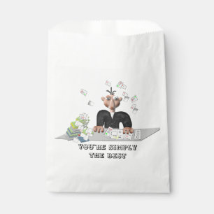You're simply the Best .Personalised text Favour Bag