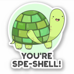 You're Spe-shell Funny Tortoise Pun 