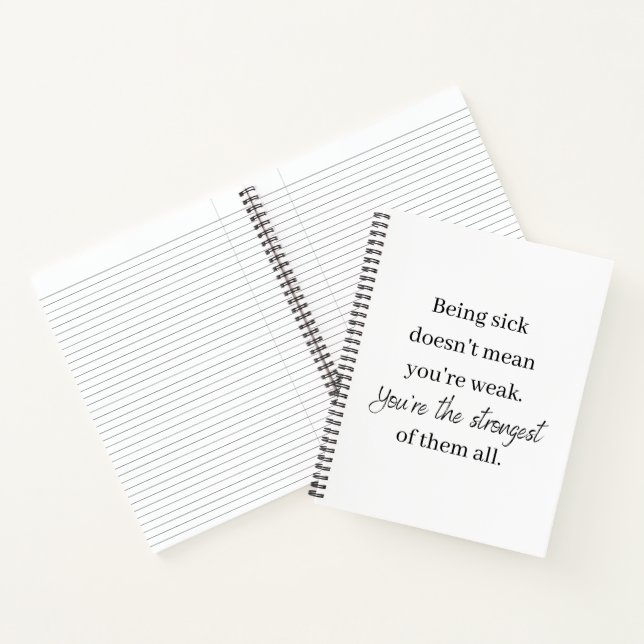 You're Strongest Of Them All Notebook (Inside)