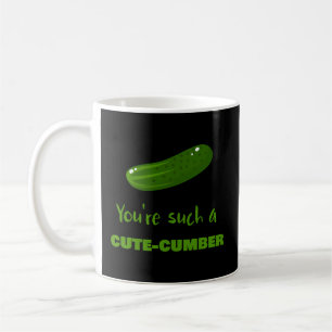 You'Re Such A Cute-Cumber Veggie Vegetarian Vegan Coffee Mug