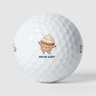 'You're Sweet' Birthday Anniversaries Bridal Gift Golf Balls