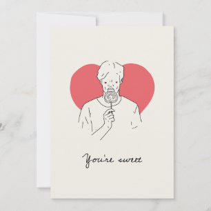 You're Sweet – Lollipop Love Holiday Card