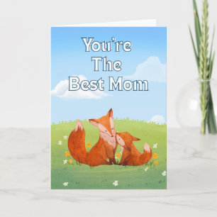 You're The Best Mum mother's day Card