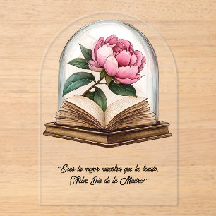 "You're the best teacher I've ever had. Mother" Acrylic Invitations