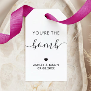 You're the Bomb, Hot Chocolate Bomb or Bath Bomb Gift Tags