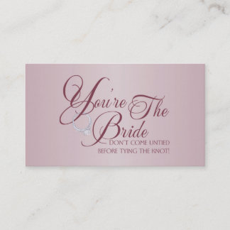 You're the Bride Business Cards