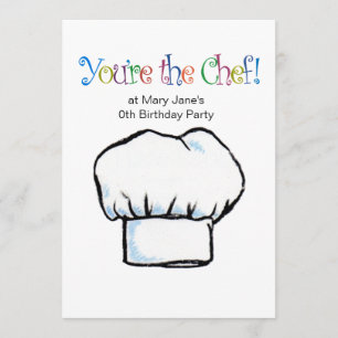 You're The Chef invitation