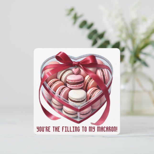 You're The Filling - Valentine's Day Card (Standing Front)