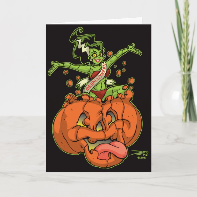 You're the GHOUL of my dreams. Holiday Card (Front)