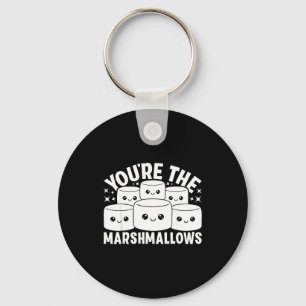 You're The Marshmallows To My Hot Cocoa Valentine' Key Ring