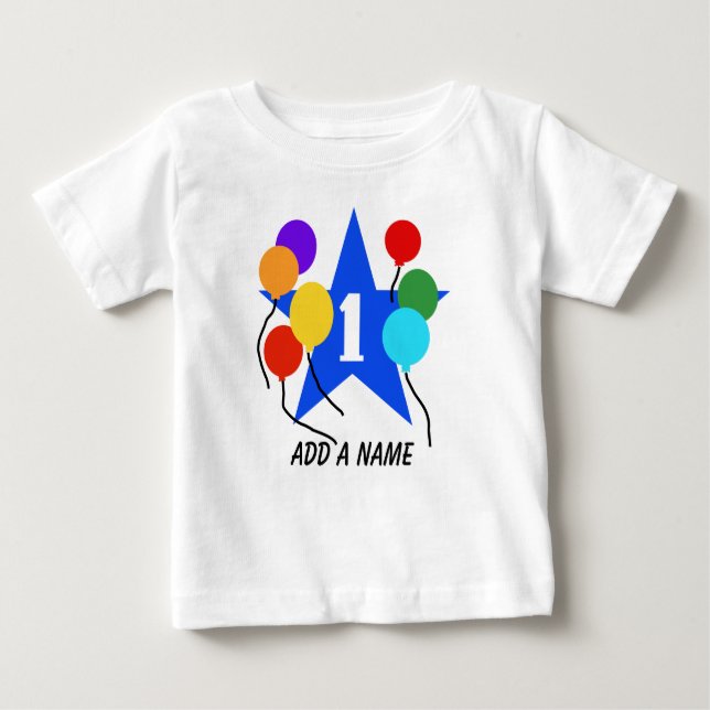 You're the Star 1st Birthday Personalised Tshirt (Front)