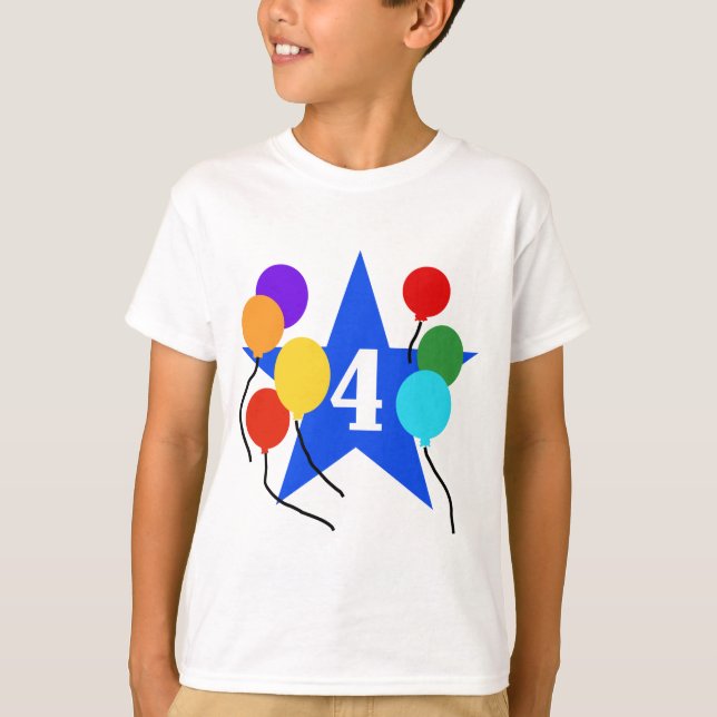 You're the Star 4th Birthday Tshirts and Gifts (Front)