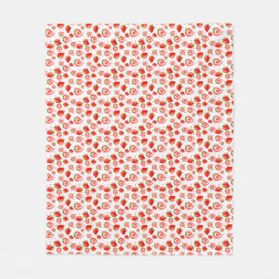 You're The Strawberry To My Shortcake Fleece Blanket