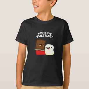 You're The Sweetest Funny Snack Pun Dark BG T-Shirt