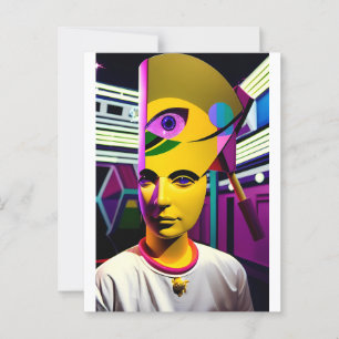 You're the Weirdo Postcard