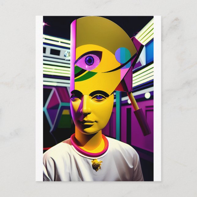 You're the Weirdo Postcard (Front)