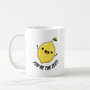 You're The Zest Funny Lemon Pun  Coffee Mug