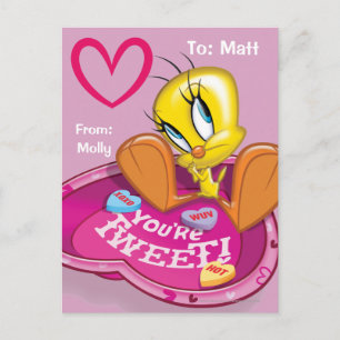 You're Tweet TWEETY™ Bowl Postcard