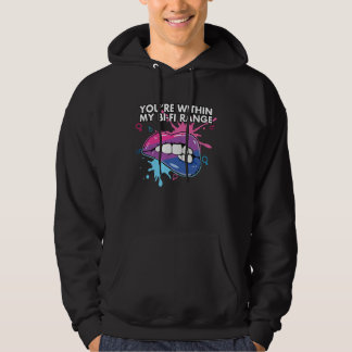 You're Within My Bi Fi Range Bisexual Bisexuality Hoodie