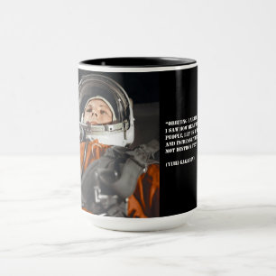 Youri Gagarine quote Mug