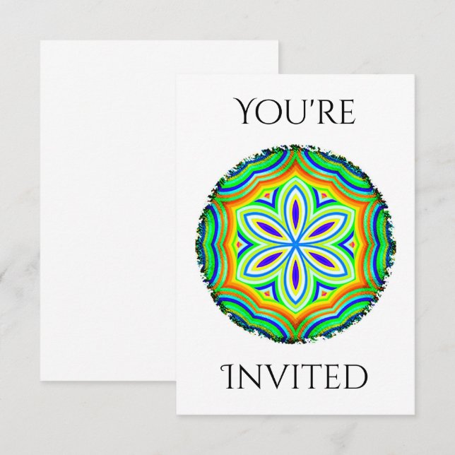 Your're Invited Invitation (Front/Back)