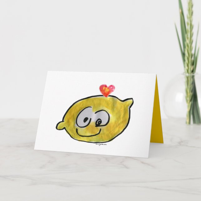 Your're My Main Squeeze Valentine Love Card (Front)