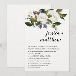 Yours Truly Wedding Invitation