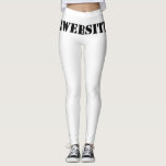 YourWebSite.com Leggings<br><div class="desc">"YourWebSite.com" Replace the .com address with your Web address. Add any other slogan or text.</div>
