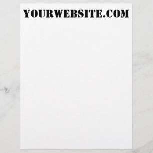 YourWebSite.com Letterhead