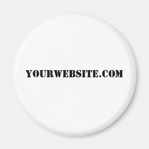 YourWebSite.com Magnet