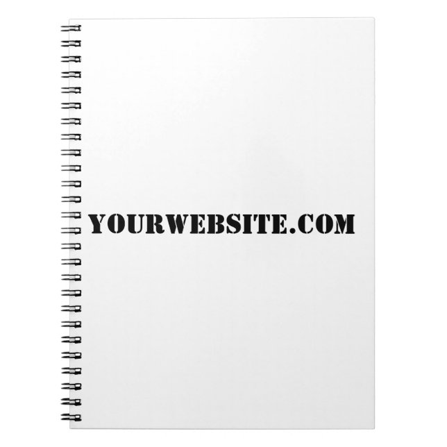 YourWebSite.com Notebook (Front)