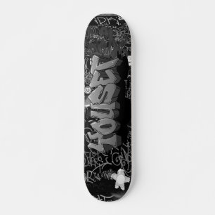 Yousef Graffiti Personalised Skateboard