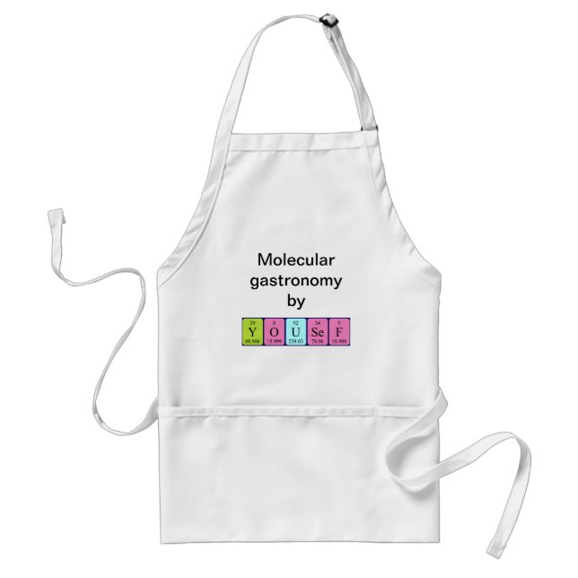 Yousef periodic table name apron (Front)