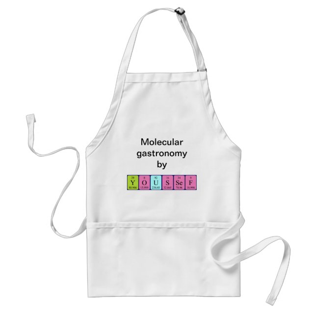 Youssef periodic table name apron (Front)