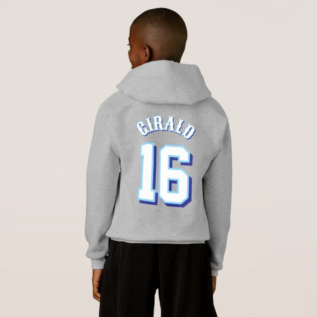 YOUTH 603 Riptide Hoodie w/ Name and Number (Back Full)
