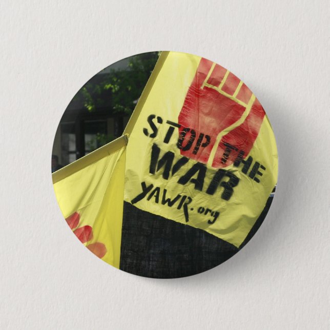 Youth Against War and Racism Button (Front)