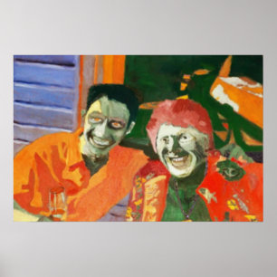 YOUTH AND BEAUTY SHARE A LAUGH POSTER